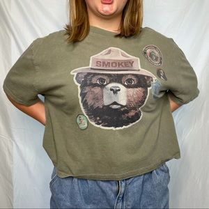 Target XL Smokey the Bear shirt